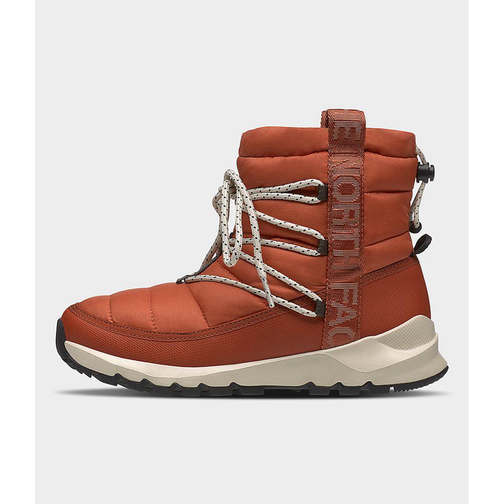 The North Face Thermoball™ Lace Up Γυναικεια Μπότες - Πορτοκαλι / Μαυρα (TCQX36201)